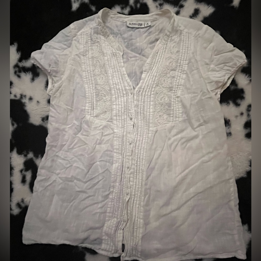 White button up